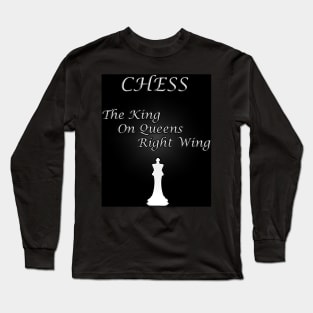 Chess Slogan - The King Long Sleeve T-Shirt